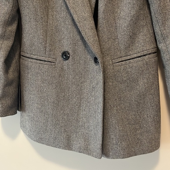 Gap Oversized Herringbone Blazer - Picture 2 of 9